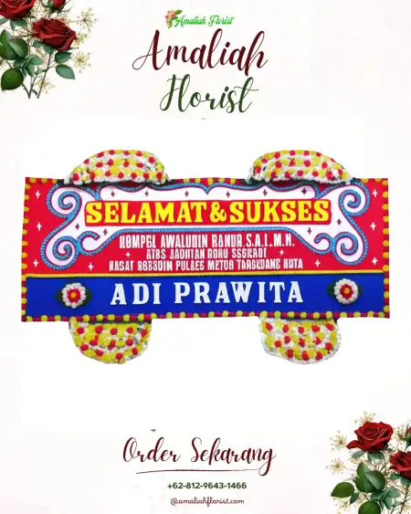 Papan Bunga Ucapan Selamat Ambat